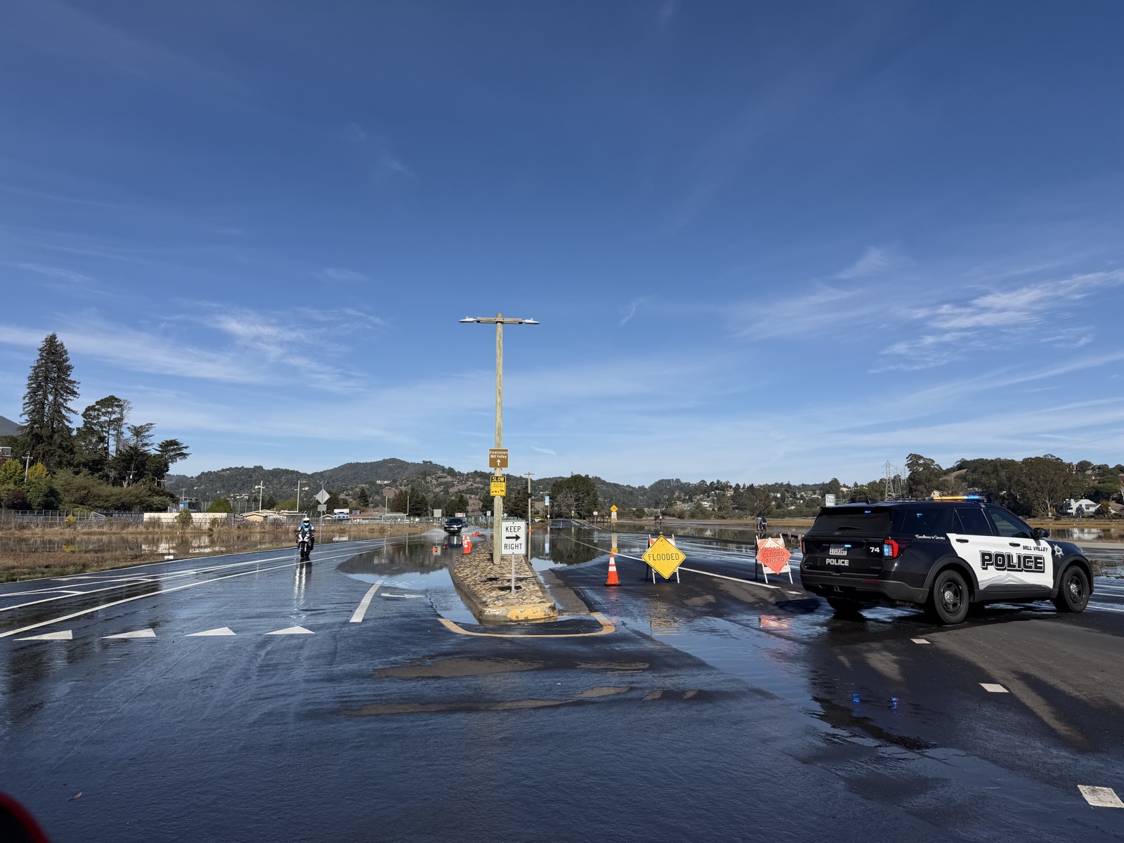 Impassable near Tam Junction, Oct 25, 5.8 ft tide